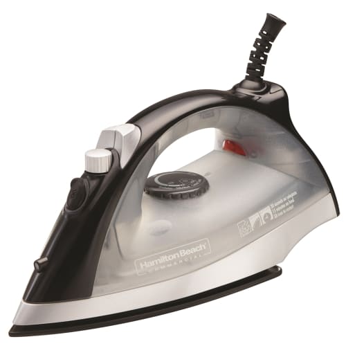 Hamilton Beach® Lightweight Hospitality Iron, Black